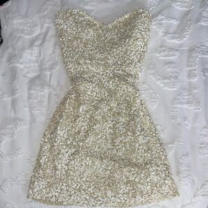 Parker Sequin Sheath Mini Dress for Formal Events